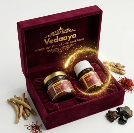 Vedaaya Honeymoon Kit — Confidence Powered by Ayurveda & 24K Gold